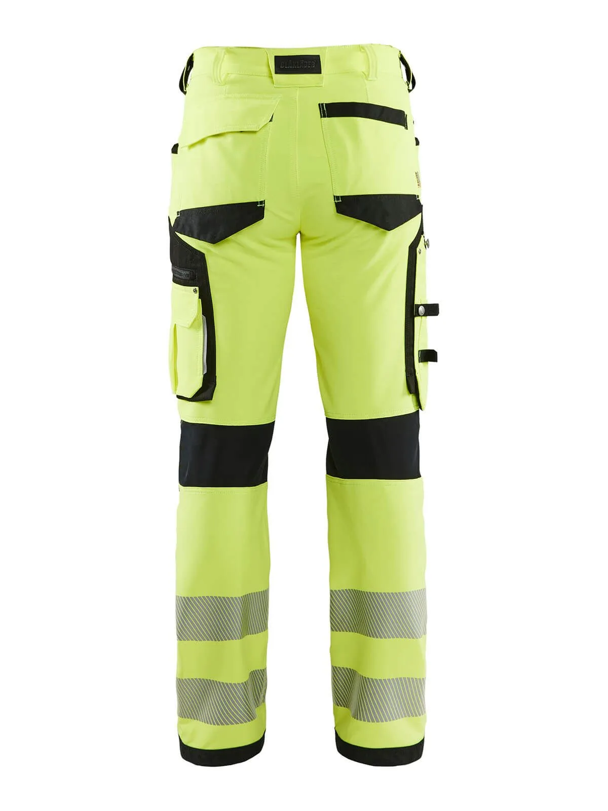 1197-1642&#x20;High&#x20;Vis&#x20;Work&#x20;Trousers&#x20;4-Way&#x20;Stretch&#x20;-&#x20;Bl&#xE5;kl&#xE4;der