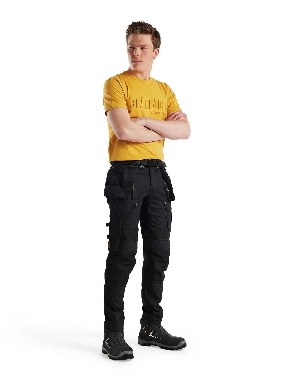 1990-1141&#x20;Work&#x20;Trousers&#x20;Denim&#x20;Stretch&#x20;X1900&#x20;-&#x20;Bl&#xE5;kl&#xE4;der