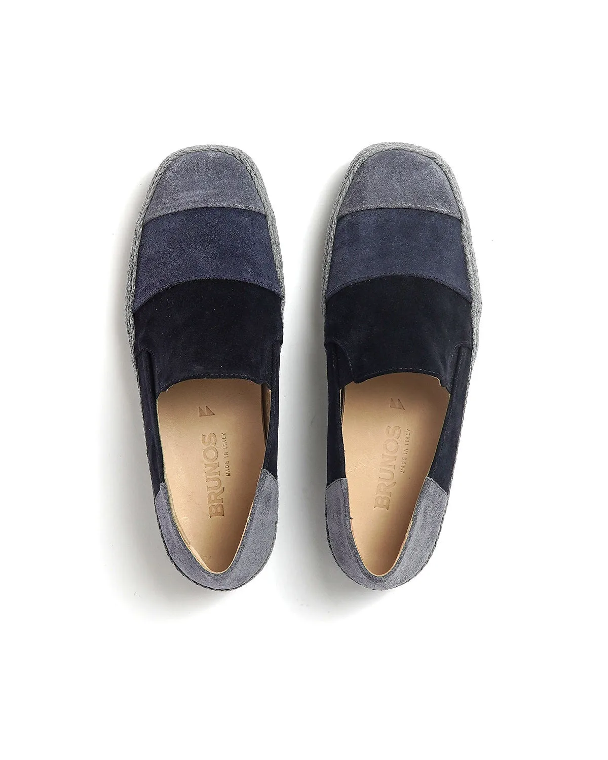 3 Colour Suede Espadrilles / Multi