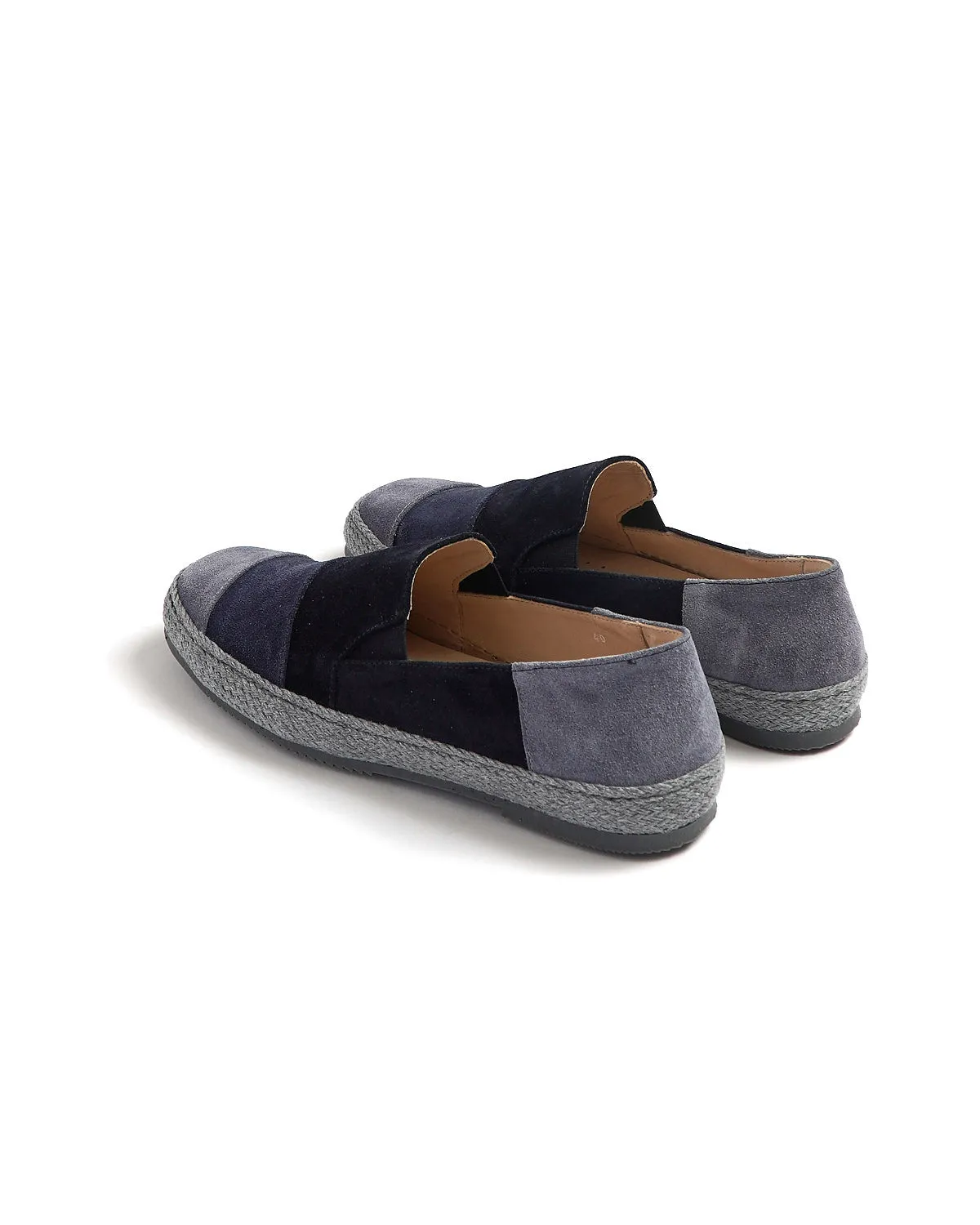3 Colour Suede Espadrilles / Multi