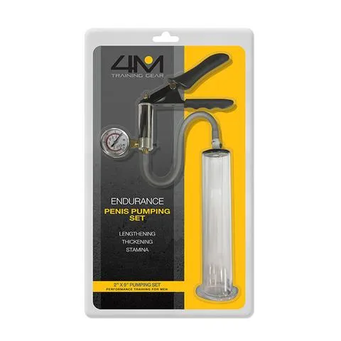 4m Endurance Penis Pump Set 2 X 9" "