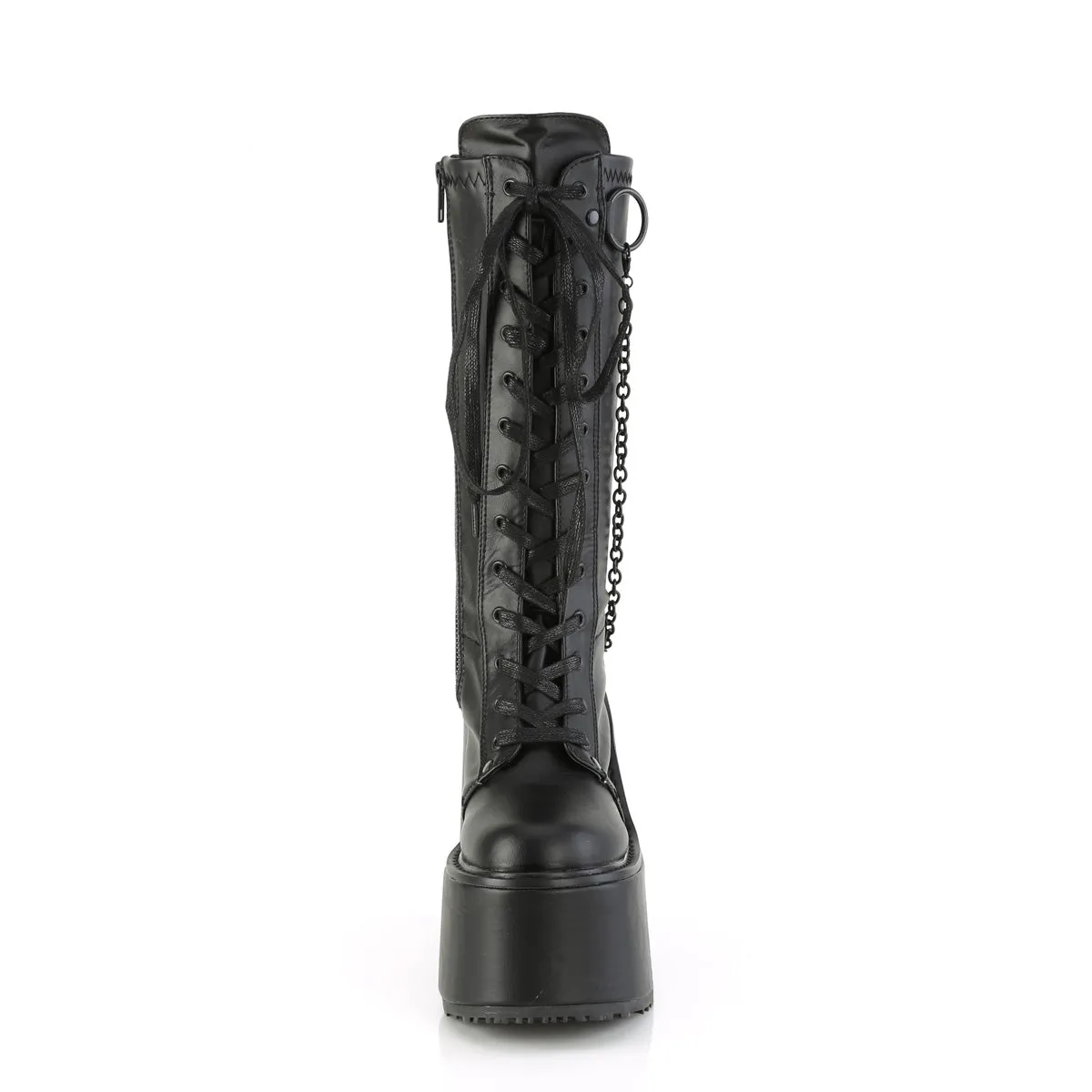 5 Inch Platform SWING-150 Black Pu