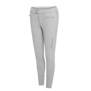 ADELE METAL DOTS LADIES KNEE GRIP BREECHES STONE GREY