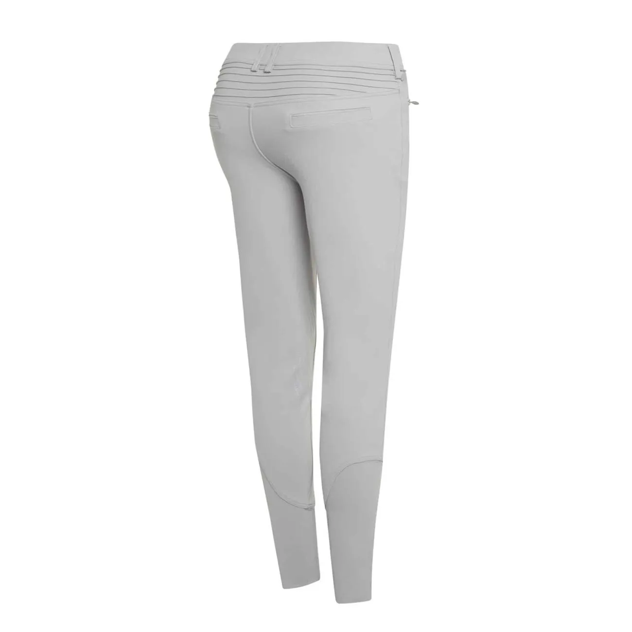 ADELE METAL DOTS LADIES KNEE GRIP BREECHES STONE GREY