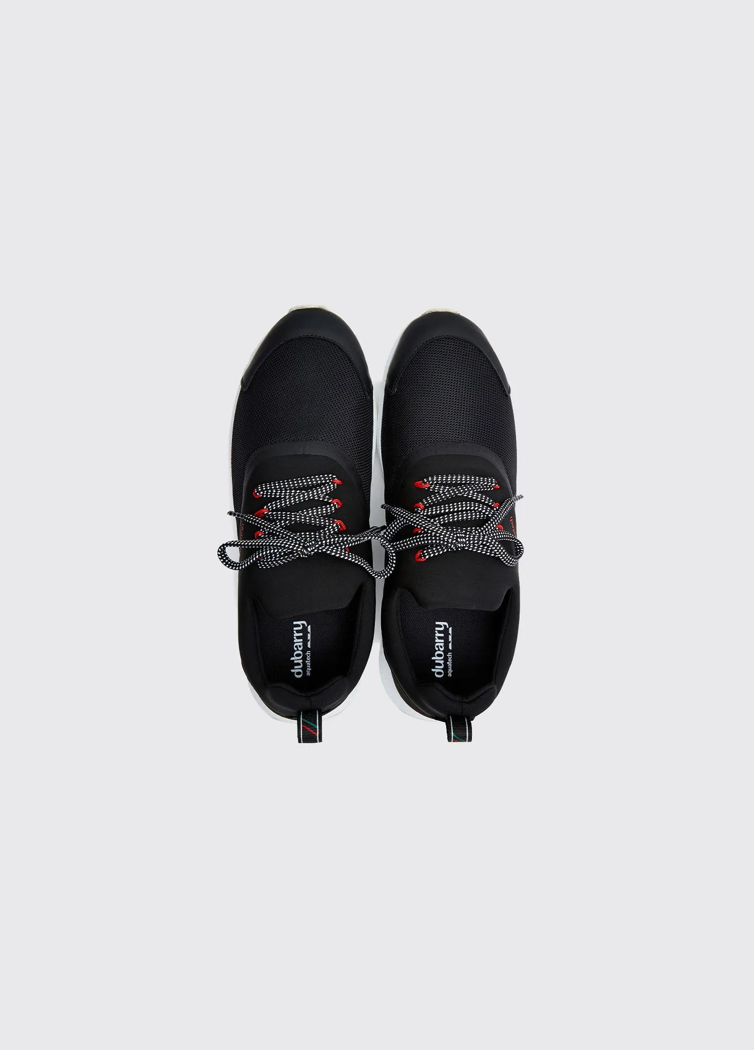 Antibes Lightweight Sporty Sneaker - Black