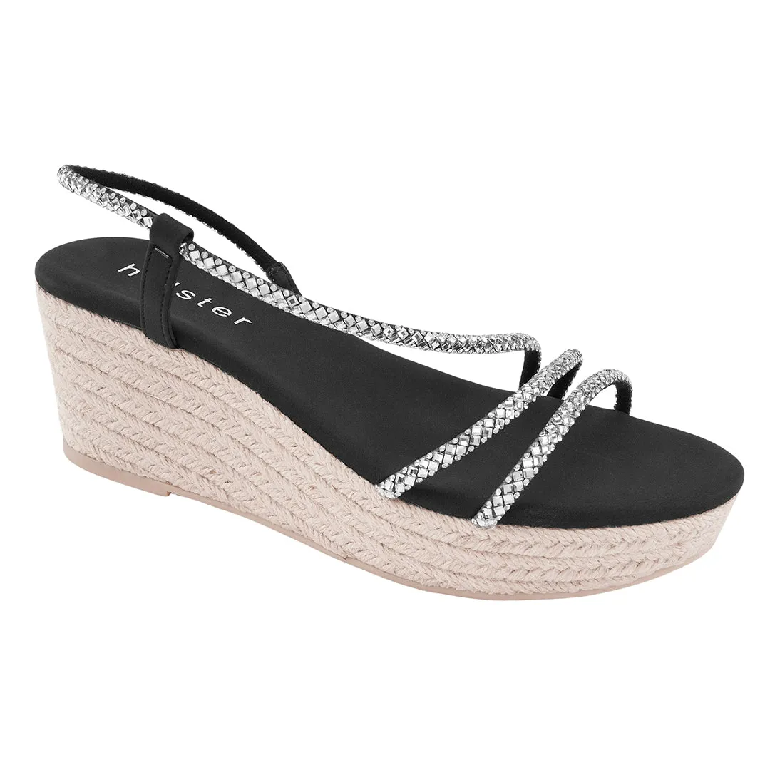 Beauty Espadrille & Geneva Espadrille  Bundle - Beige / Black