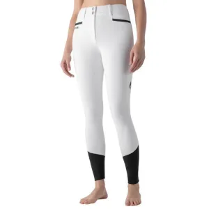 BREECHES FOR WOMEN WITH KNEE GRIP COLOR WHITE