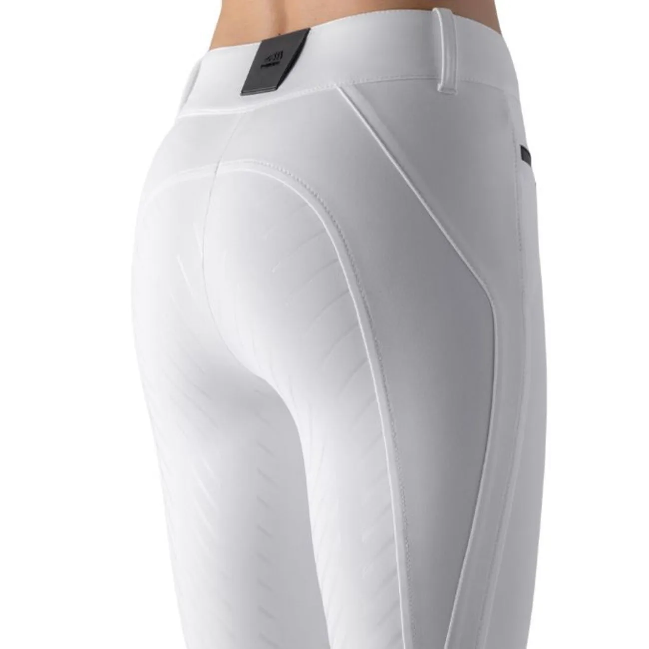 BREECHES FOR WOMEN WITH KNEE GRIP COLOR WHITE