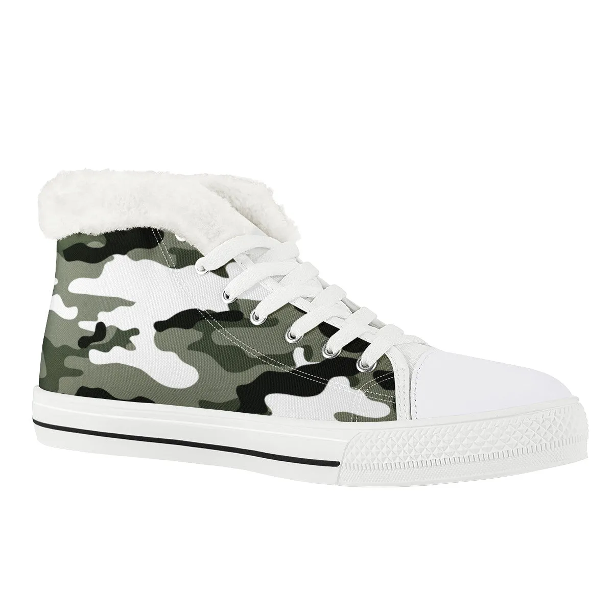 CAMOUFLAGE BLC WINTER CANVAS SHOES