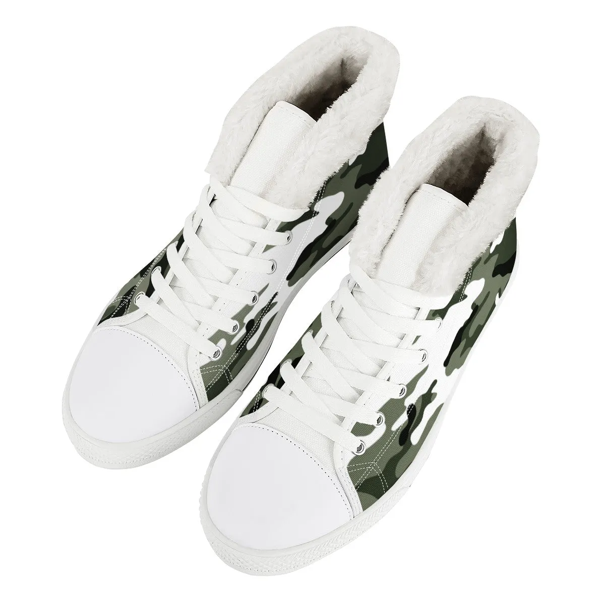 CAMOUFLAGE BLC WINTER CANVAS SHOES