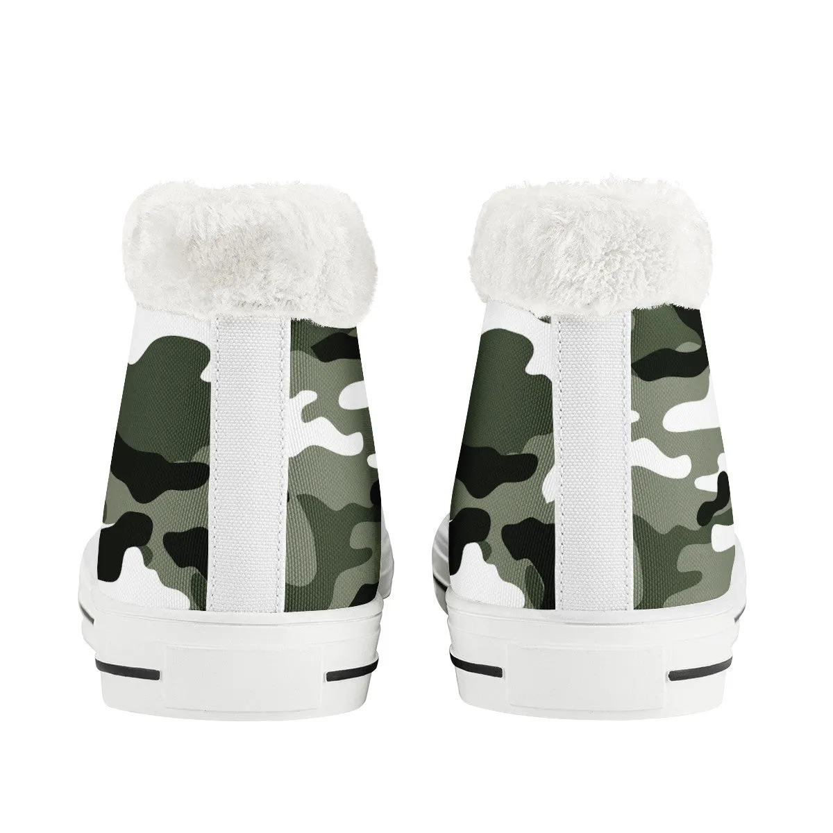 CAMOUFLAGE BLC WINTER CANVAS SHOES