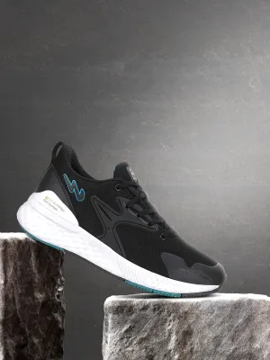 Campus Men Black Running Shoes