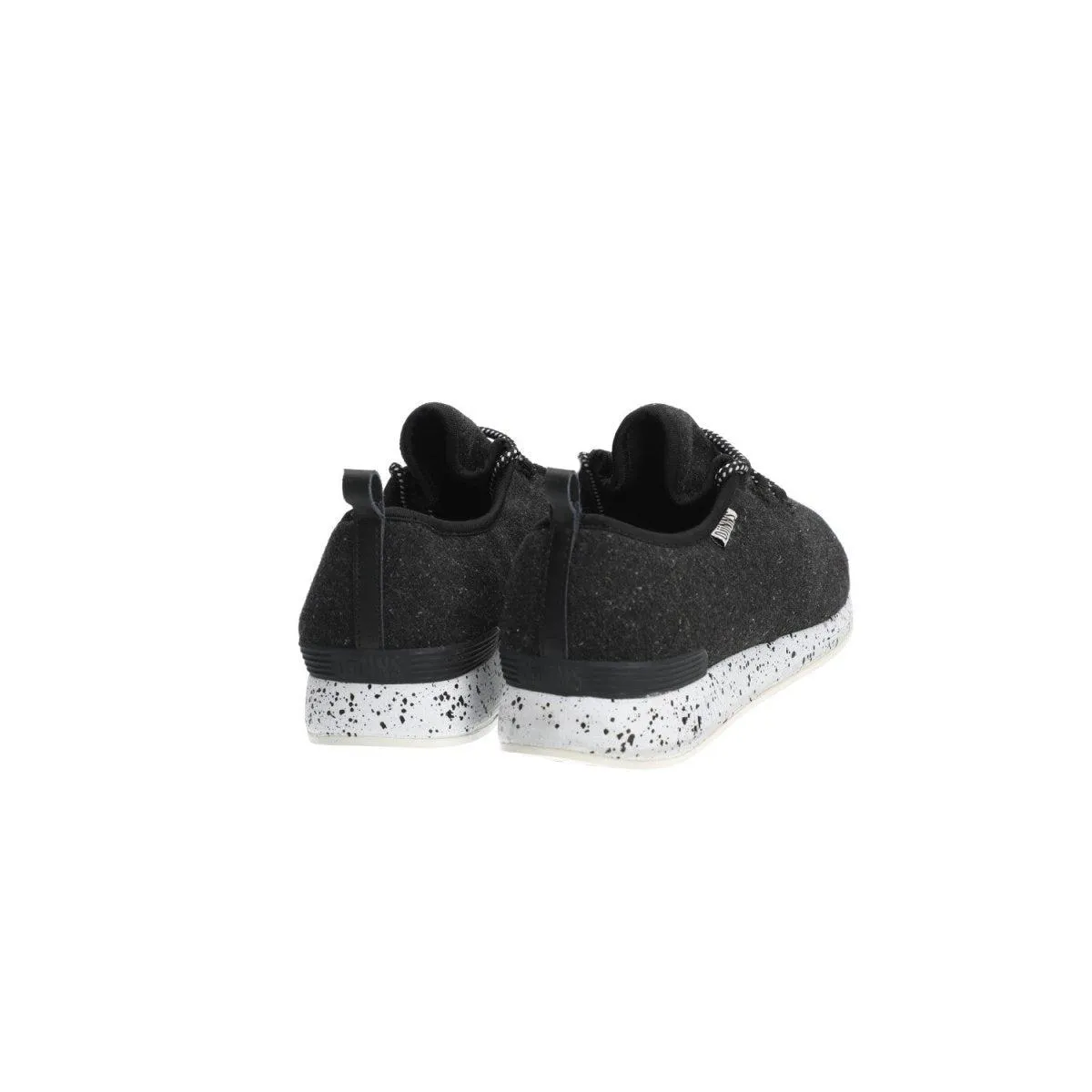Djinn'S Moc Lau Trainers Sport Shoes Fabric Black Colour For Men