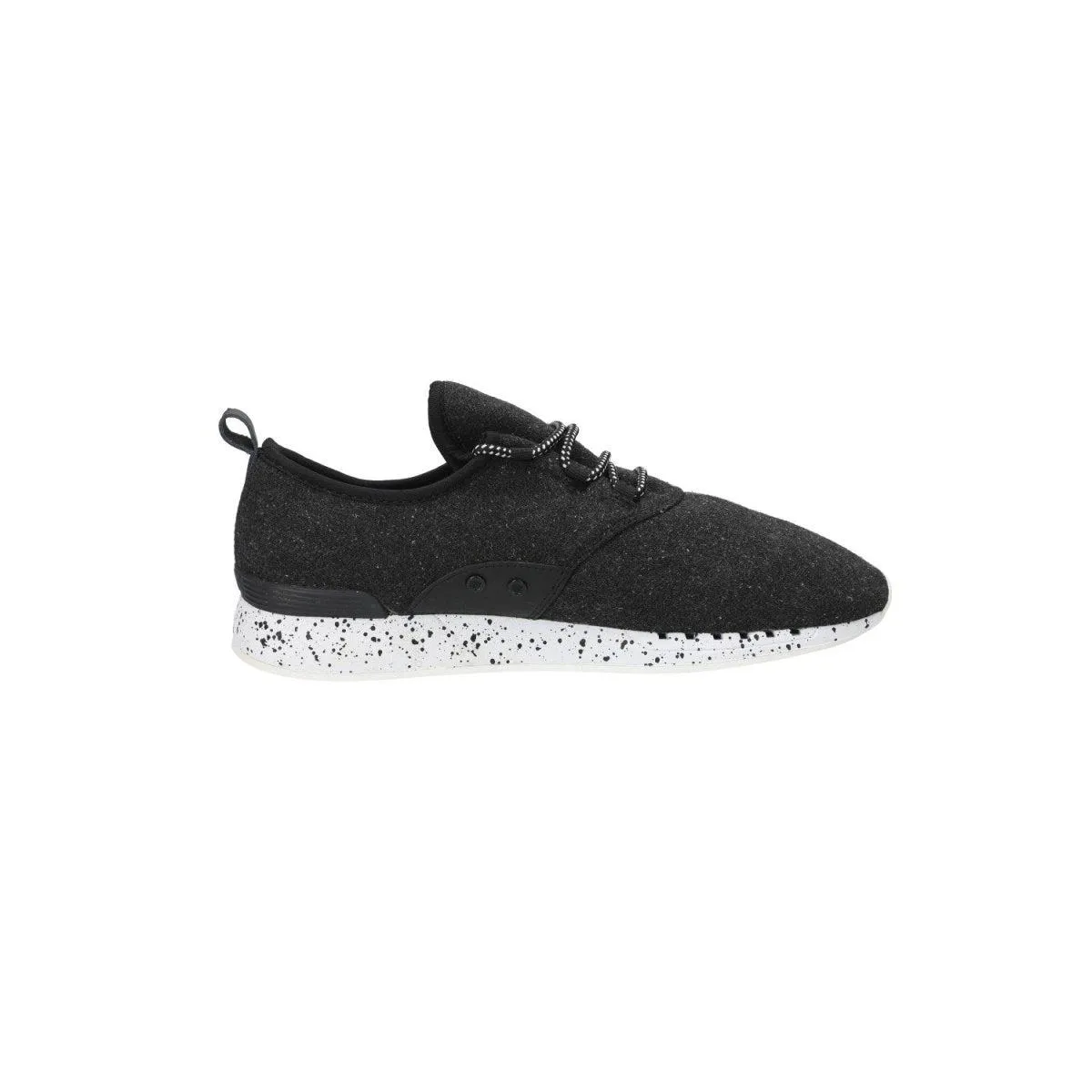 Djinn'S Moc Lau Trainers Sport Shoes Fabric Black Colour For Men