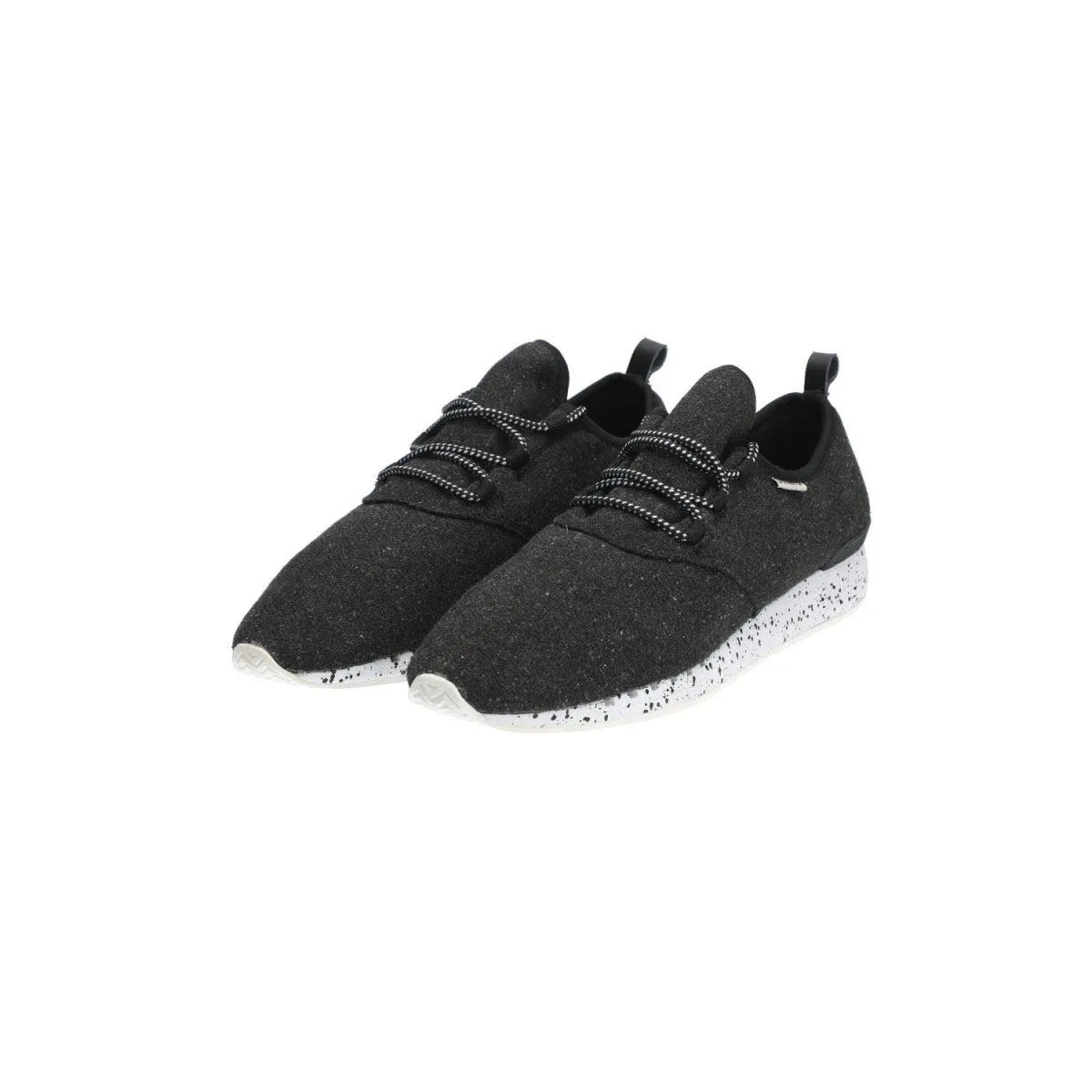 Djinn'S Moc Lau Trainers Sport Shoes Fabric Black Colour For Men