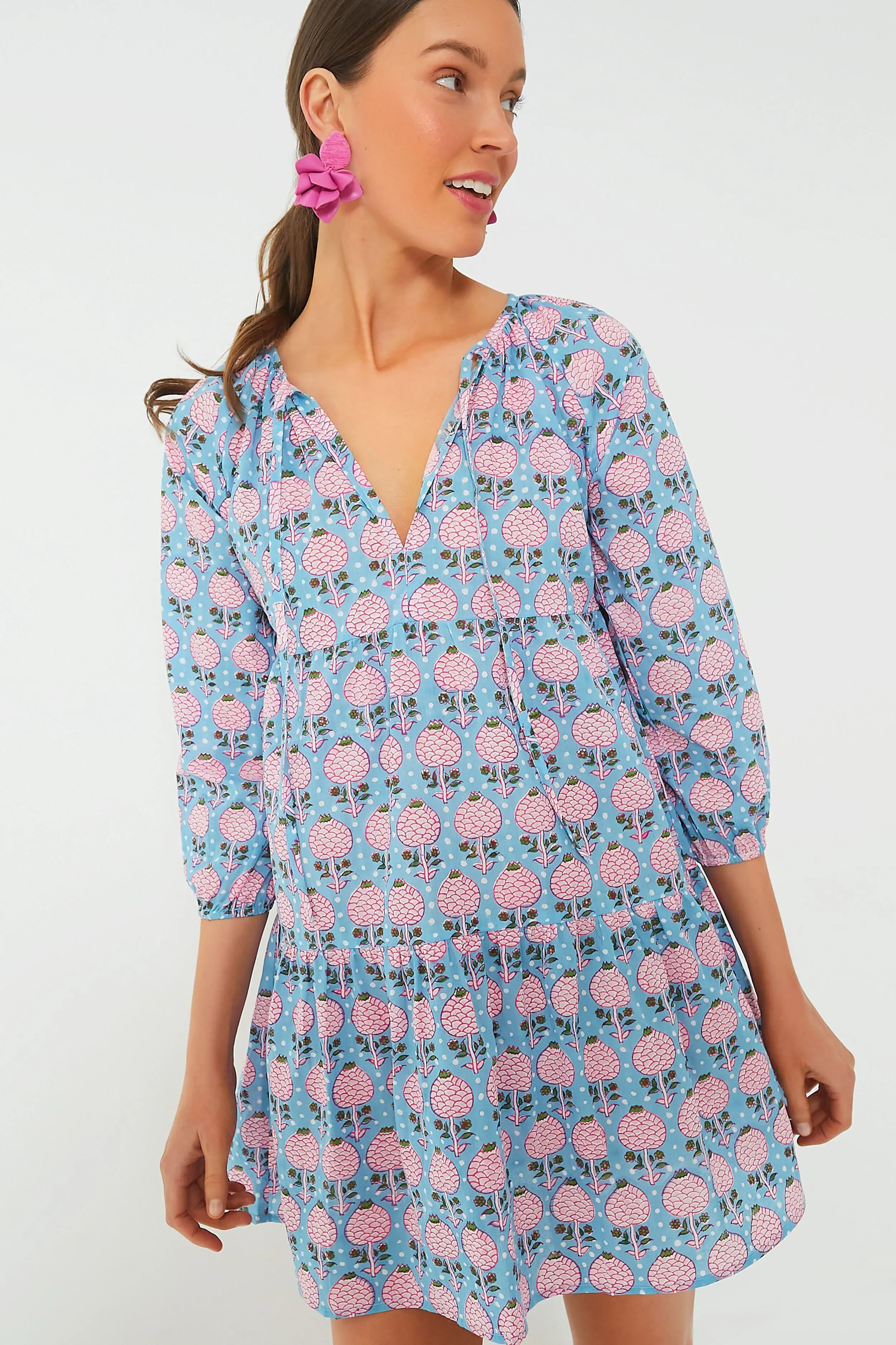 Exclusive Liberty Pink Priya Dress