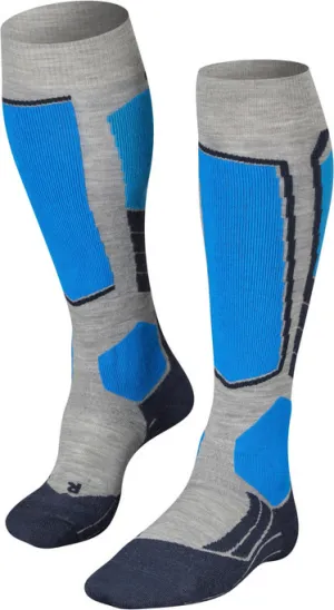 Falke Men&#x27;s SK2 Skiing Knee-High Socks Light Grey | Buy Falke Men&#x27;s SK2 Skiing Knee-High Socks Light Grey here | Outnorth
