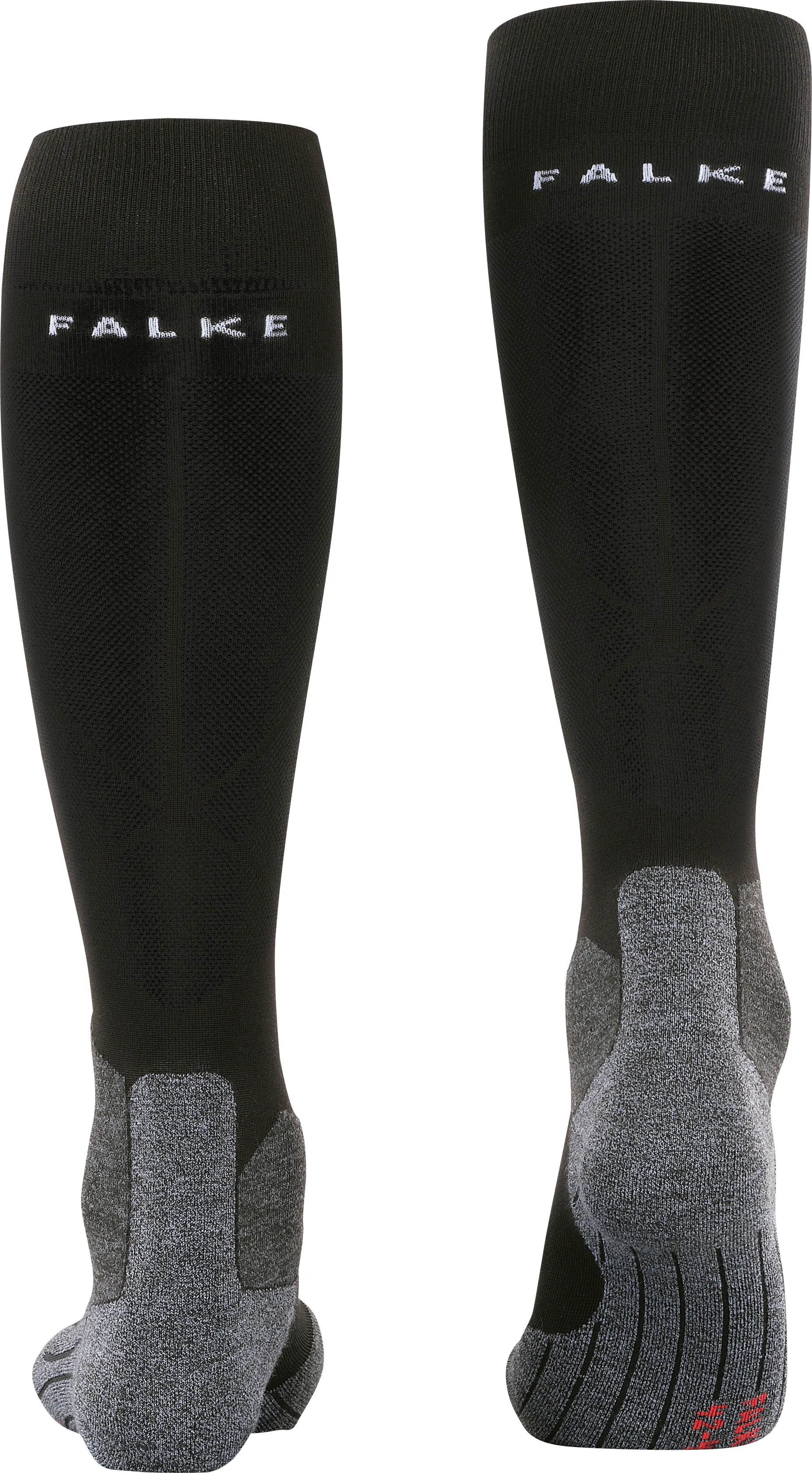 Falke Men&#x27;s SK5 Knee-High Socks Black-Lightning | Buy Falke Men&#x27;s SK5 Knee-High Socks Black-Lightning here | Outnorth