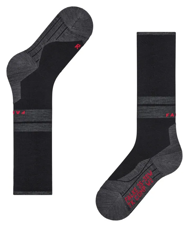 Falke Women&#x27;s TK Compression Energy Trekking Knee-high Socks Black | Buy Falke Women&#x27;s TK Compression Energy Trekking Knee-high Socks Black here | Outnorth