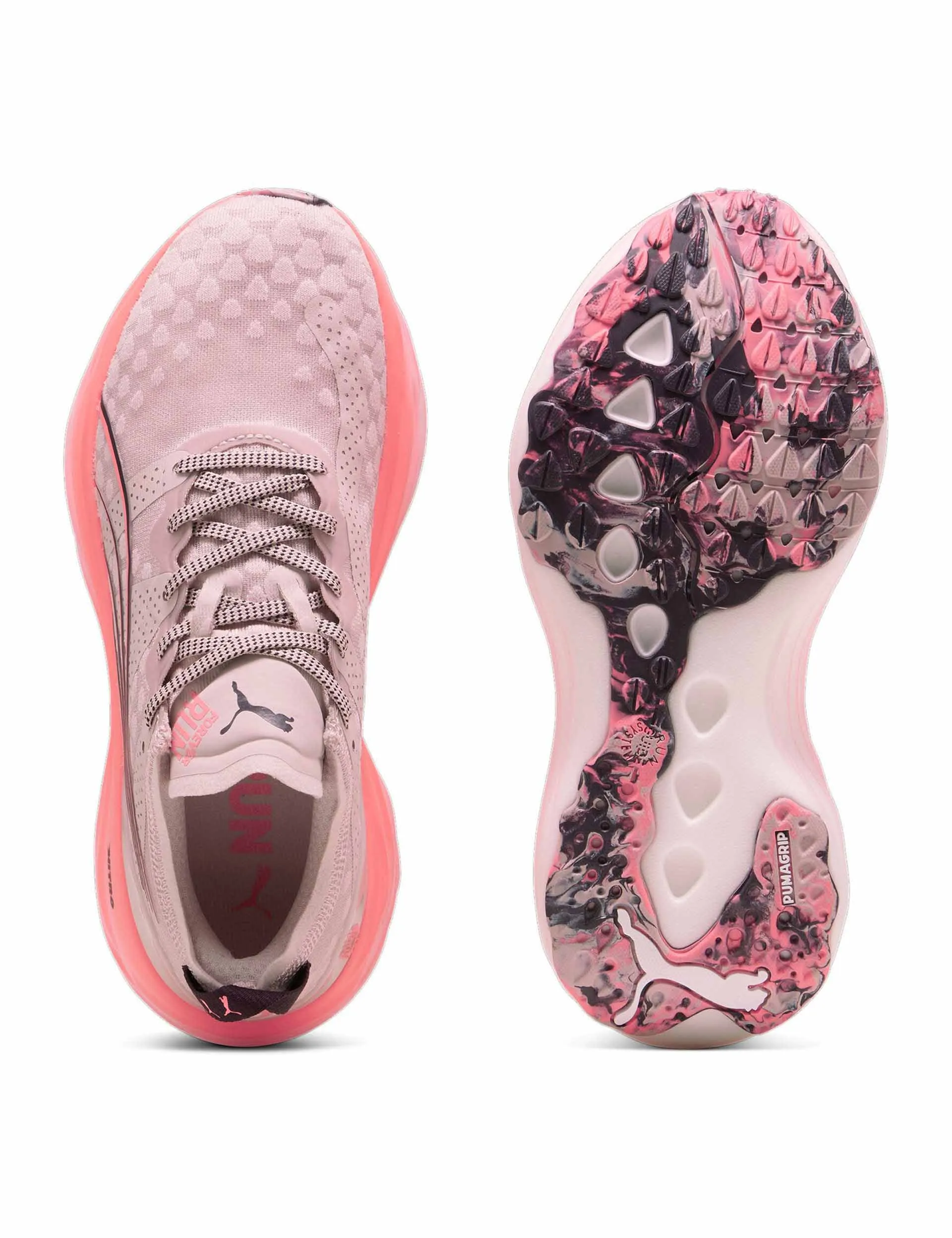 ForeverRun NITRO Shoes - Mauve Mist/Sunset Glow/White