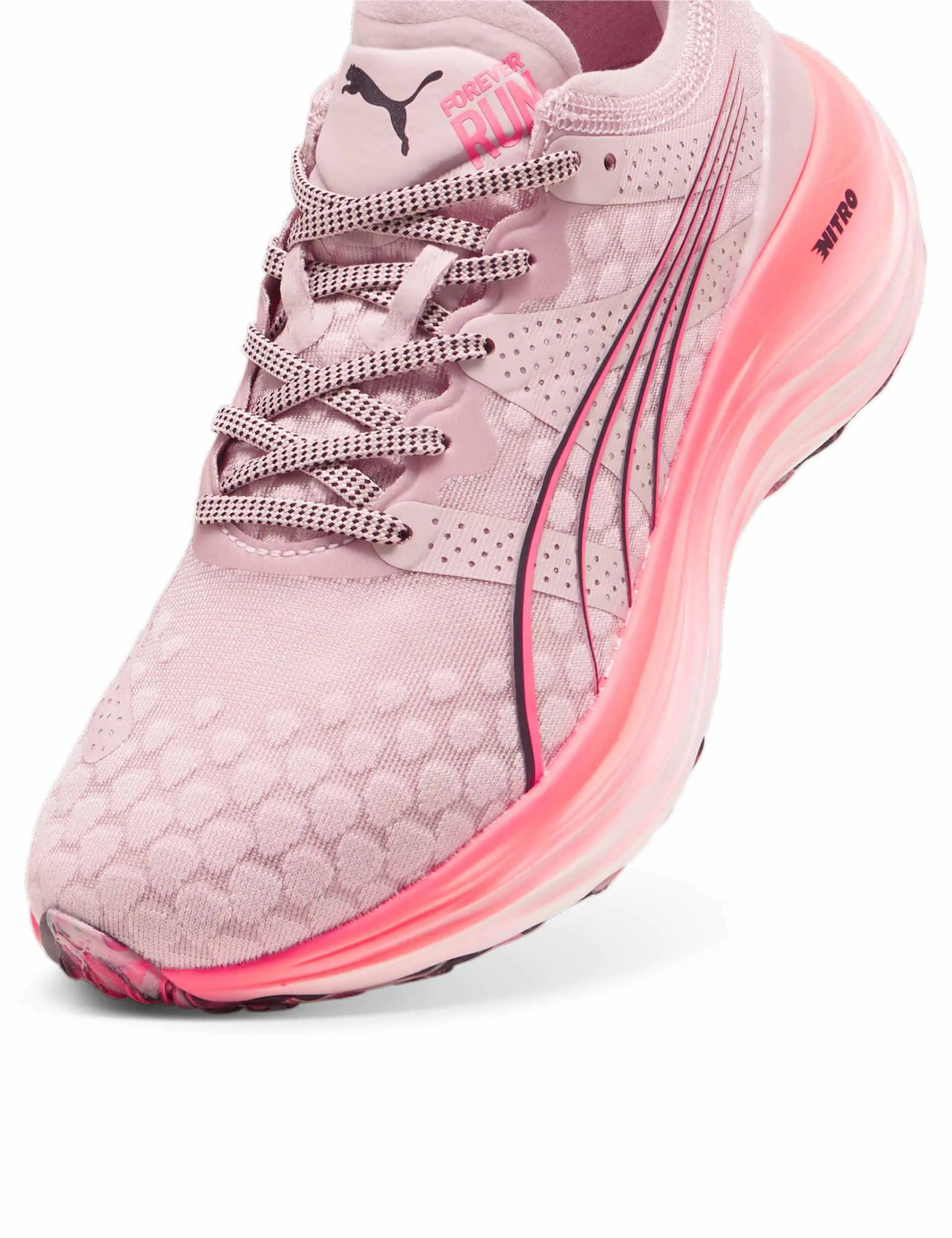 ForeverRun NITRO Shoes - Mauve Mist/Sunset Glow/White
