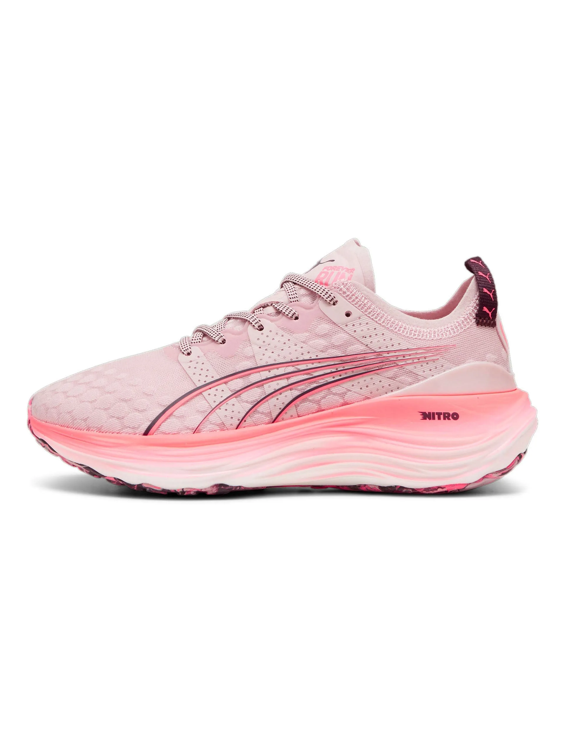 ForeverRun NITRO Shoes - Mauve Mist/Sunset Glow/White