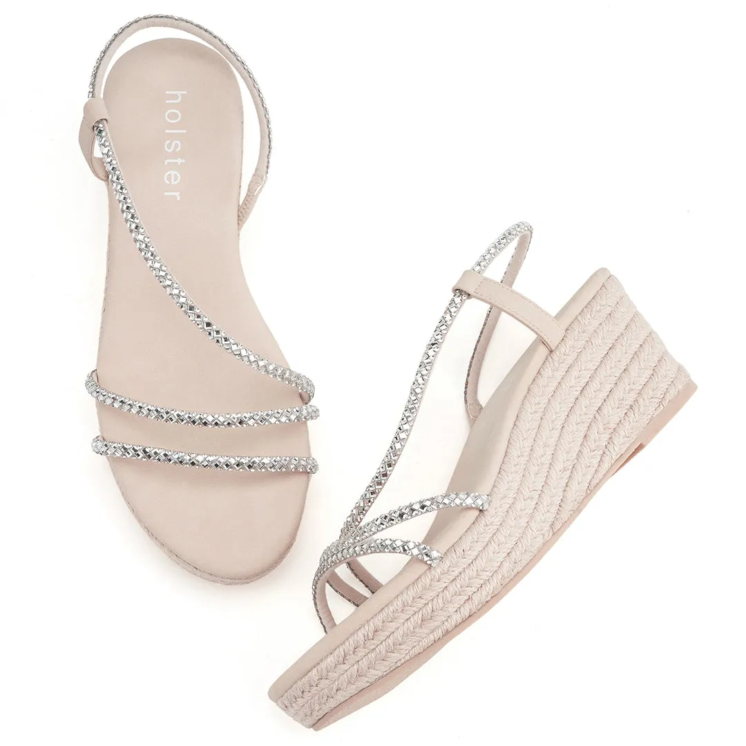 Geneva Espadrille  Bundle - Black / Beige