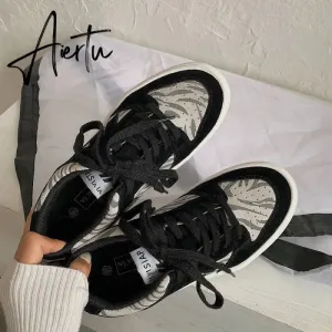 Harajuku Casual Sneaker Female Fashion Canvas Korean Fashion Shoes Original New In Flats Sports Comfortable Women's Shoe