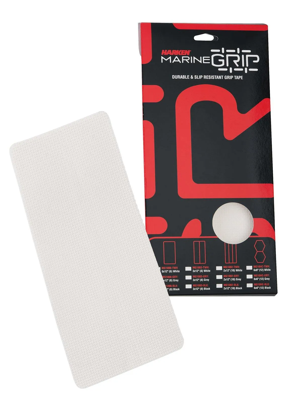 Harken Marine Grip Tape Panel 6 Pieces Grey