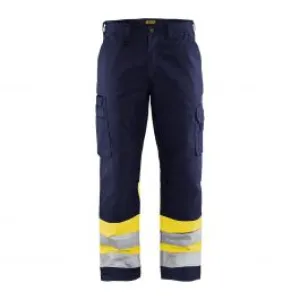 High&#x20;Vis&#x20;Trouser&#x20;1564&#x20;Marine&#x2F;High&#x20;Vis&#x20;Geel&#x20;-&#x20;Bl&#xE5;kl&#xE4;der