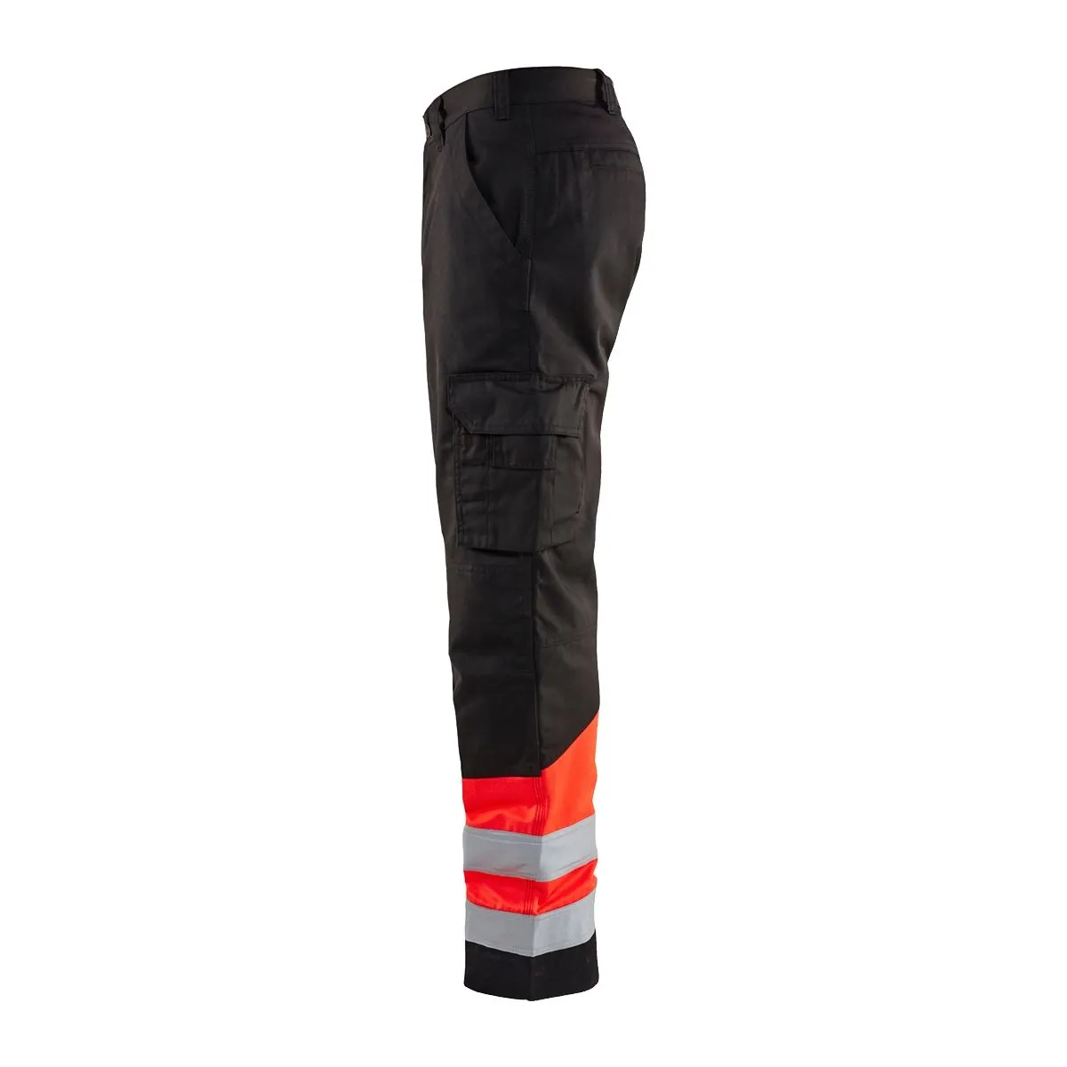 High&#x20;Vis&#x20;Trouser&#x20;1564&#x20;Zwart&#x2F;High&#x20;Vis&#x20;Rood&#x20;-&#x20;Bl&#xE5;kl&#xE4;der