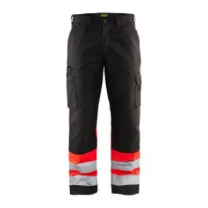 High&#x20;Vis&#x20;Trouser&#x20;1564&#x20;Zwart&#x2F;High&#x20;Vis&#x20;Rood&#x20;-&#x20;Bl&#xE5;kl&#xE4;der