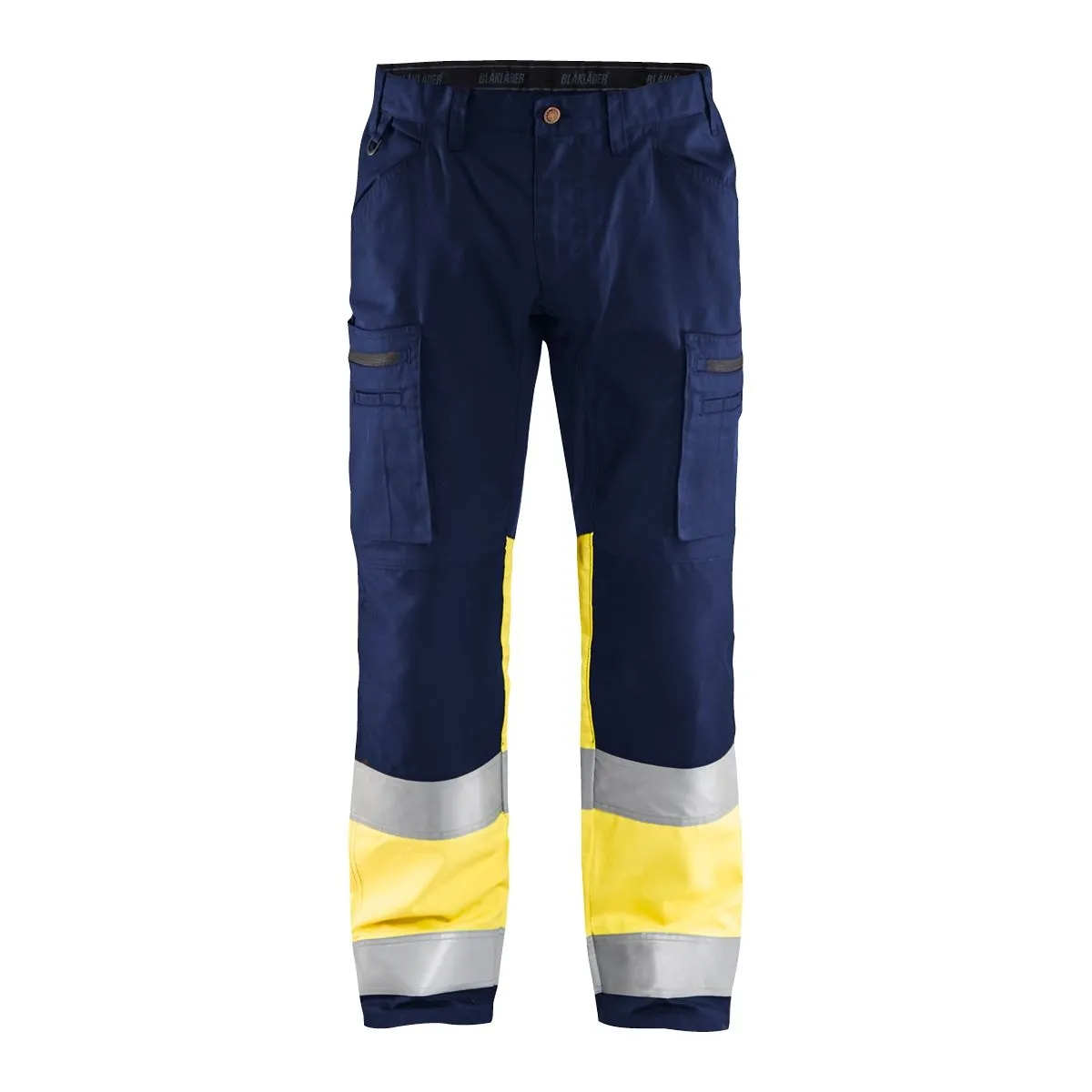 High&#x20;Vis&#x20;Trouser&#x20;With&#x20;Stretch&#x20;1551&#x20;Marine&#x2F;High&#x20;Vis&#x20;Geel&#x20;-&#x20;Bl&#xE5;kl&#xE4;der