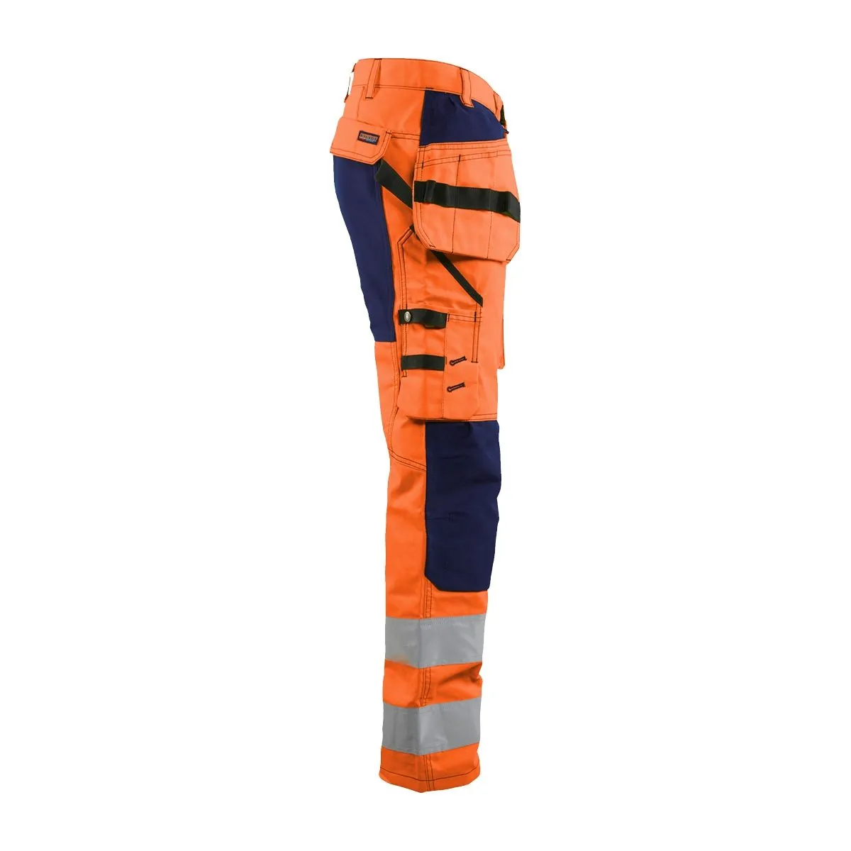 High&#x20;Vis&#x20;Trousers&#x20;With&#x20;Stretch&#x20;1552&#x20;High&#x20;Vis&#x20;Geel&#x2F;Marine&#x20;-&#x20;Bl&#xE5;kl&#xE4;der