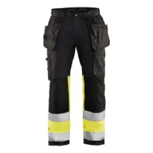 High&#x20;Vis&#x20;Trousers&#x20;With&#x20;Stretch&#x20;1558&#x20;Zwart&#x2F;High&#x20;Vis&#x20;Geel&#x20;-&#x20;Bl&#xE5;kl&#xE4;der