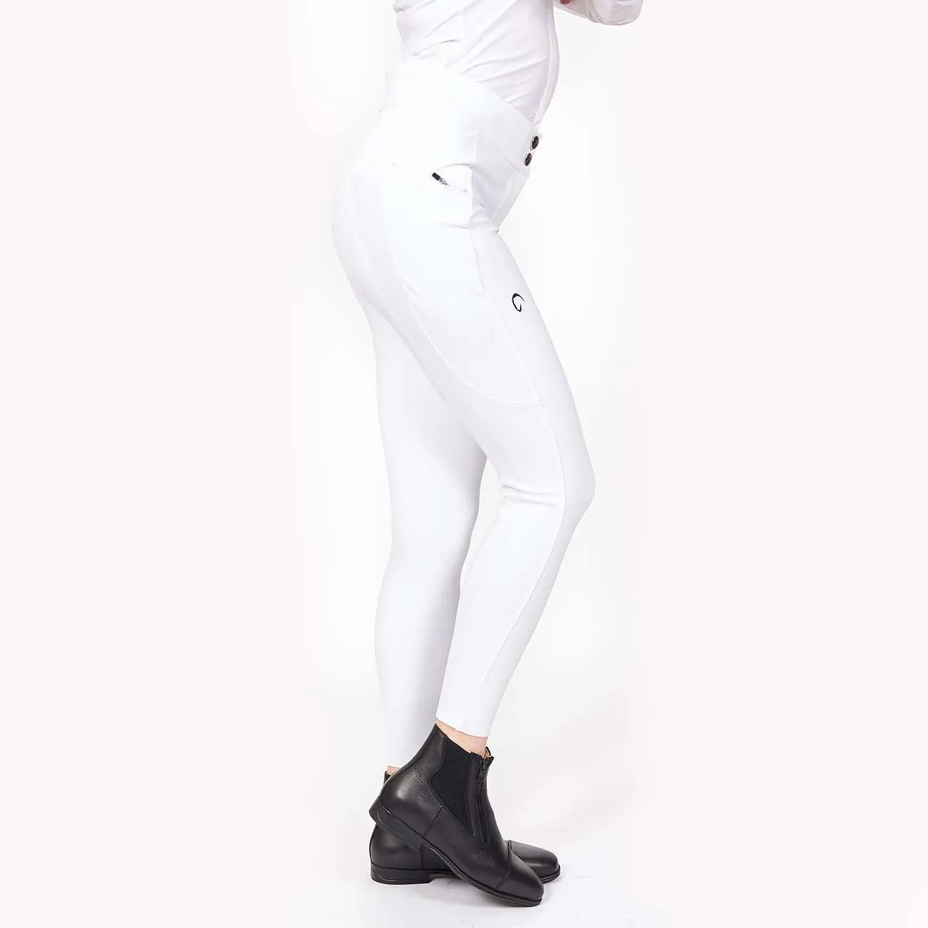 HORSE RIDING BREECHES WOMAN mod. VENEZIA HIGH WAIST WITH GRIP