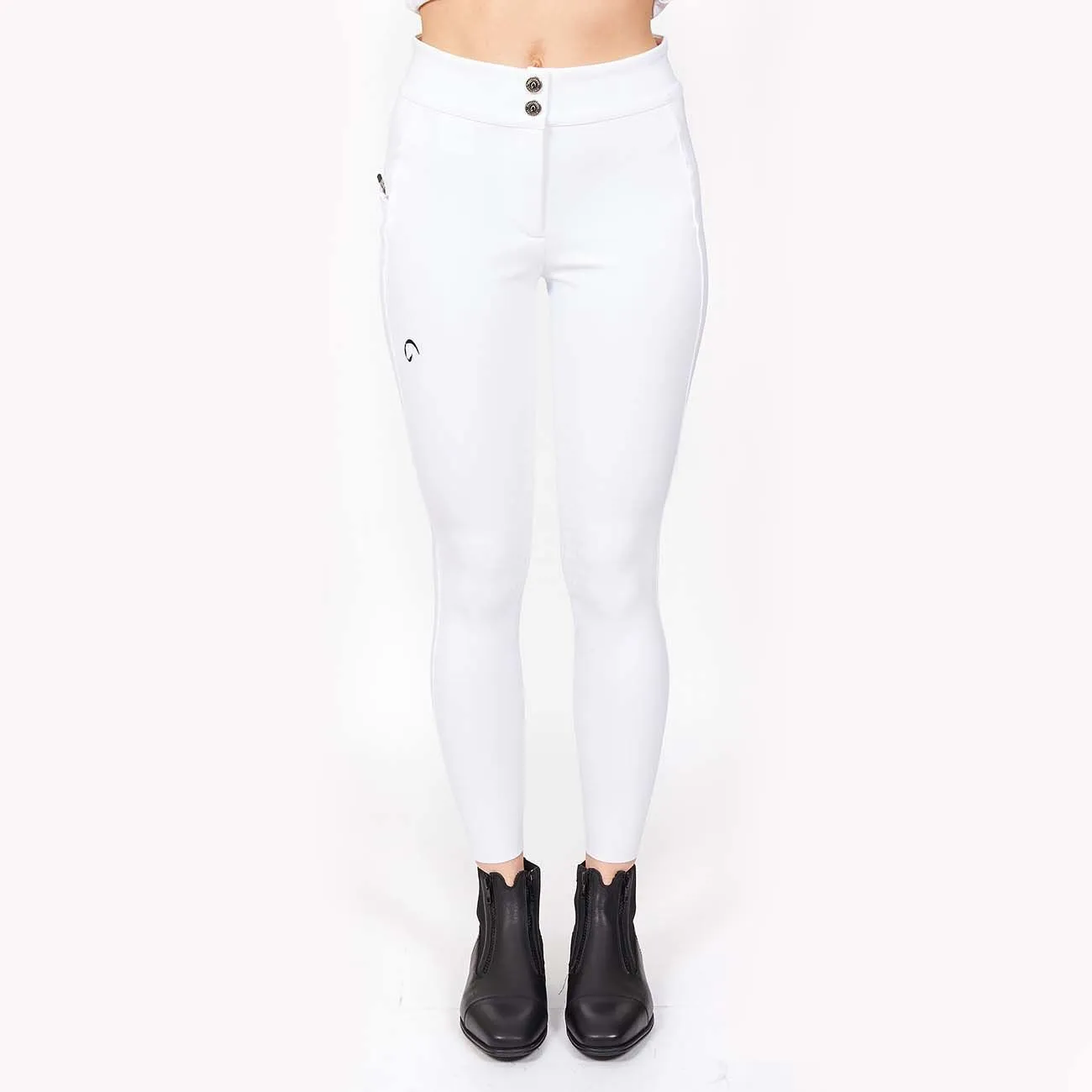 HORSE RIDING BREECHES WOMAN mod. VENEZIA HIGH WAIST WITH GRIP
