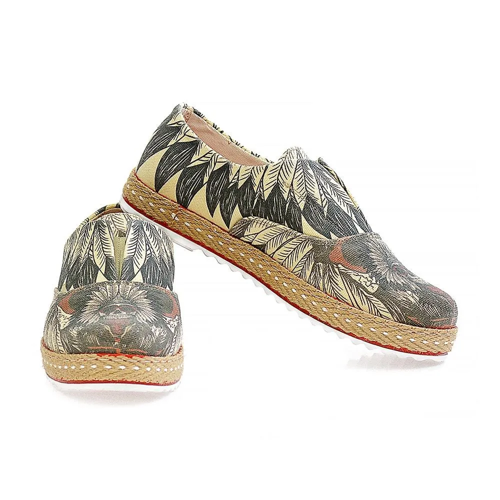 Indian Skull Sneaker Shoes YAR103