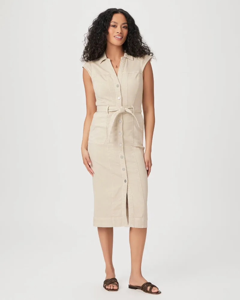 Jaxsyn Midi Dress Vintage Warm Sand