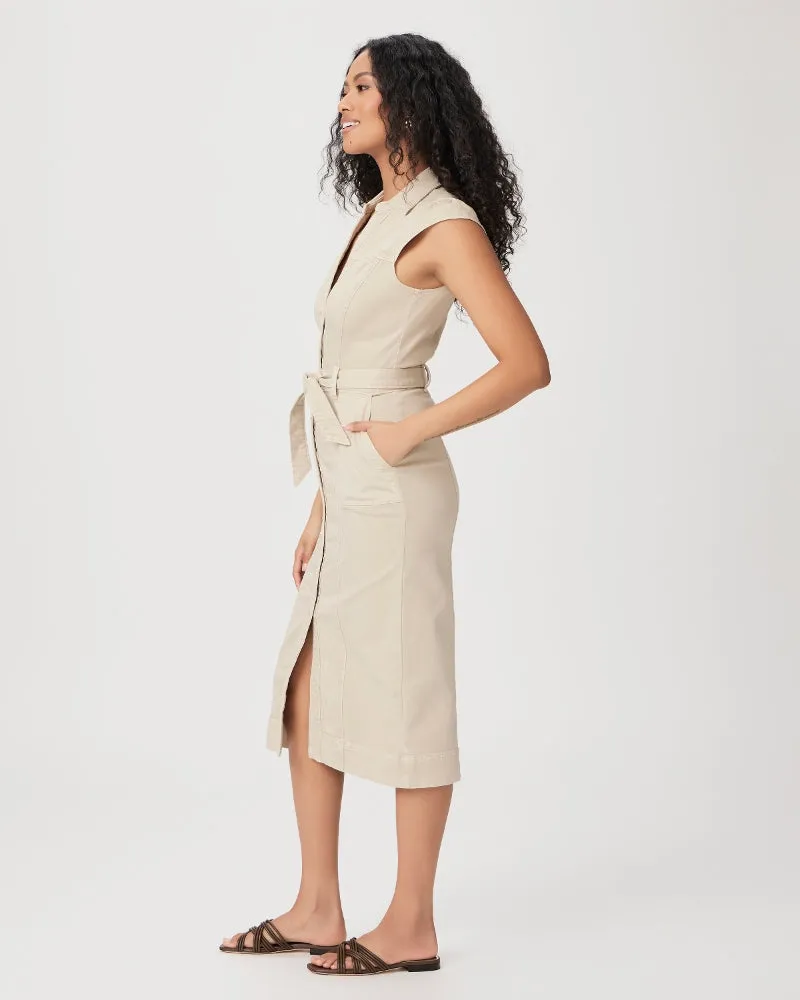 Jaxsyn Midi Dress Vintage Warm Sand