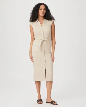 Jaxsyn Midi Dress Vintage Warm Sand