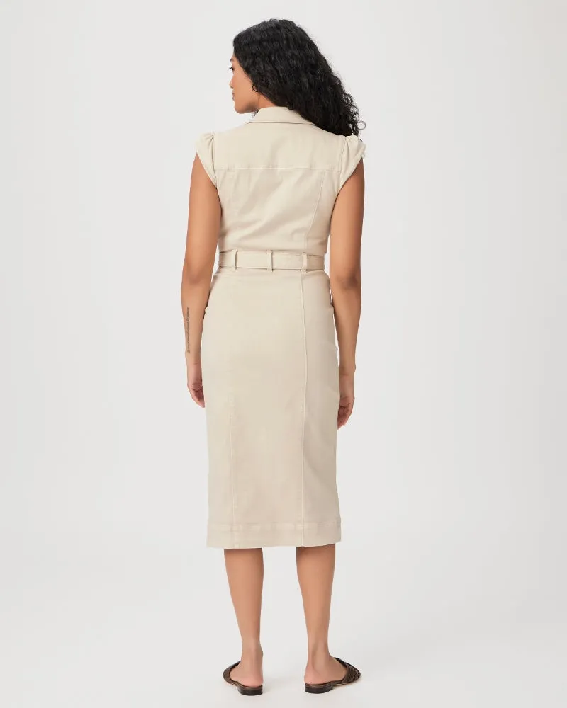 Jaxsyn Midi Dress Vintage Warm Sand
