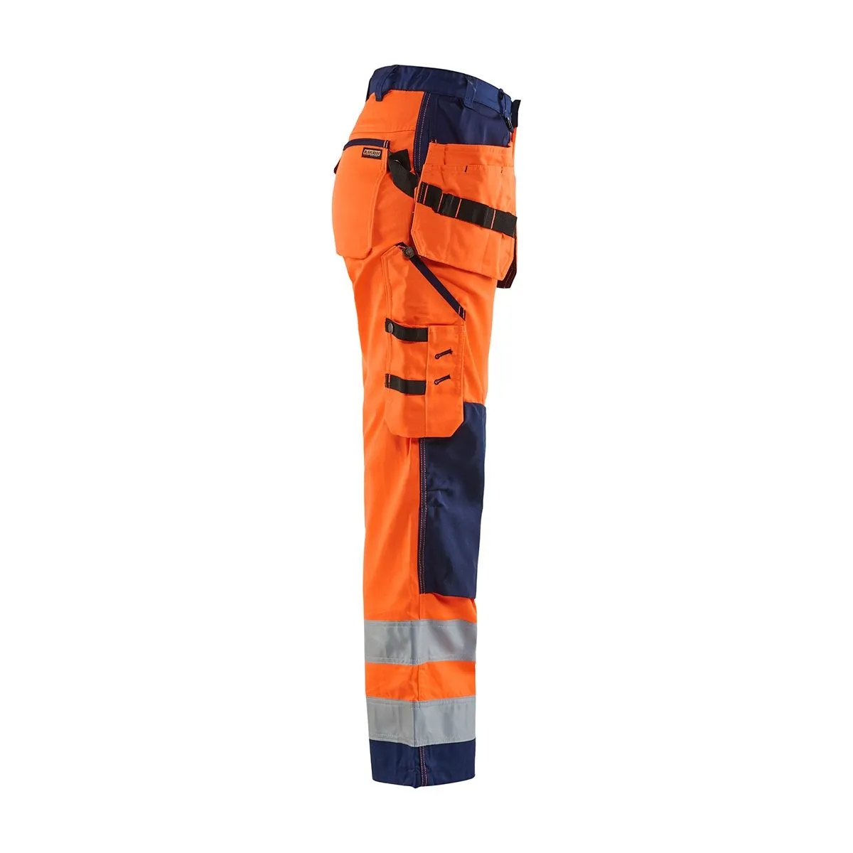 Ladies&#x20;High&#x20;Vis&#x20;Trousers&#x20;7156&#x20;High&#x20;Vis&#x20;Geel&#x2F;Zwart&#x20;-&#x20;Bl&#xE5;kl&#xE4;der