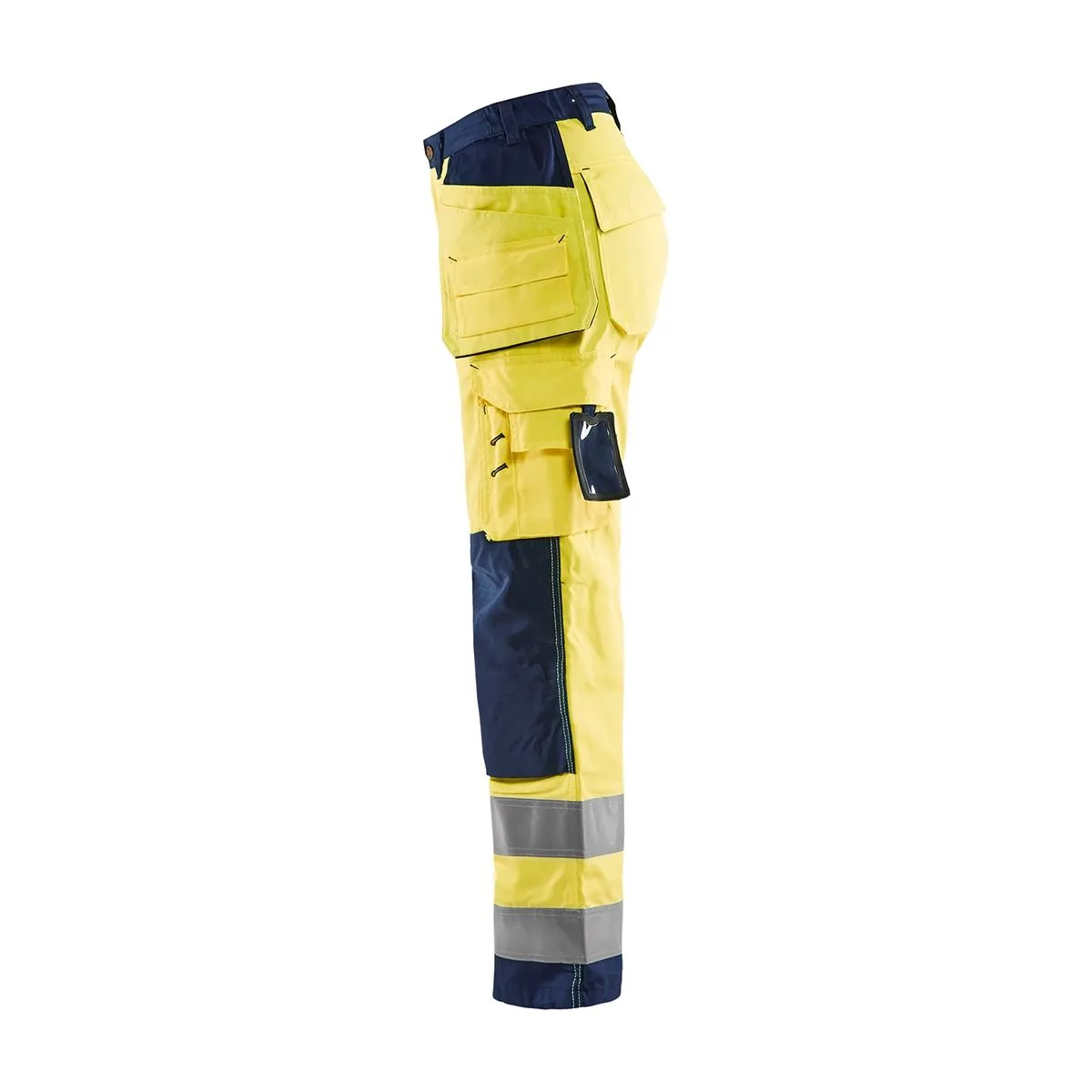 Ladies&#x20;High&#x20;Vis&#x20;Trousers&#x20;7156&#x20;High&#x20;Vis&#x20;Geel&#x2F;Zwart&#x20;-&#x20;Bl&#xE5;kl&#xE4;der