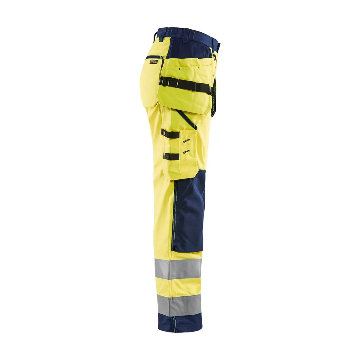 Ladies&#x20;High&#x20;Vis&#x20;Trousers&#x20;7156&#x20;High&#x20;Vis&#x20;Geel&#x2F;Zwart&#x20;-&#x20;Bl&#xE5;kl&#xE4;der