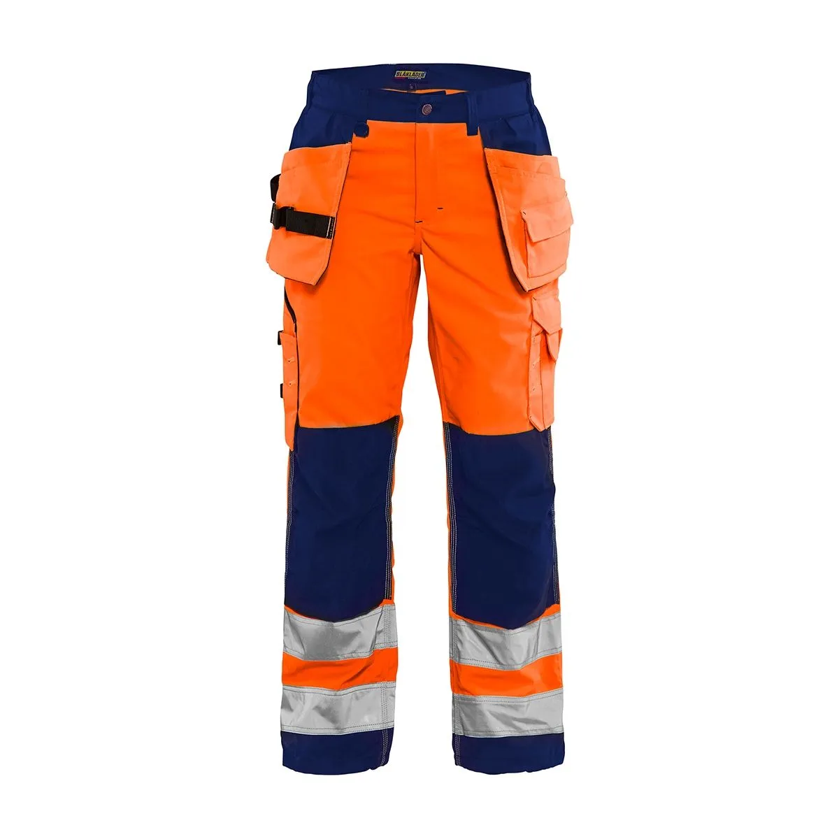 Ladies&#x20;High&#x20;Vis&#x20;Trousers&#x20;7156&#x20;High&#x20;Vis&#x20;Geel&#x2F;Zwart&#x20;-&#x20;Bl&#xE5;kl&#xE4;der