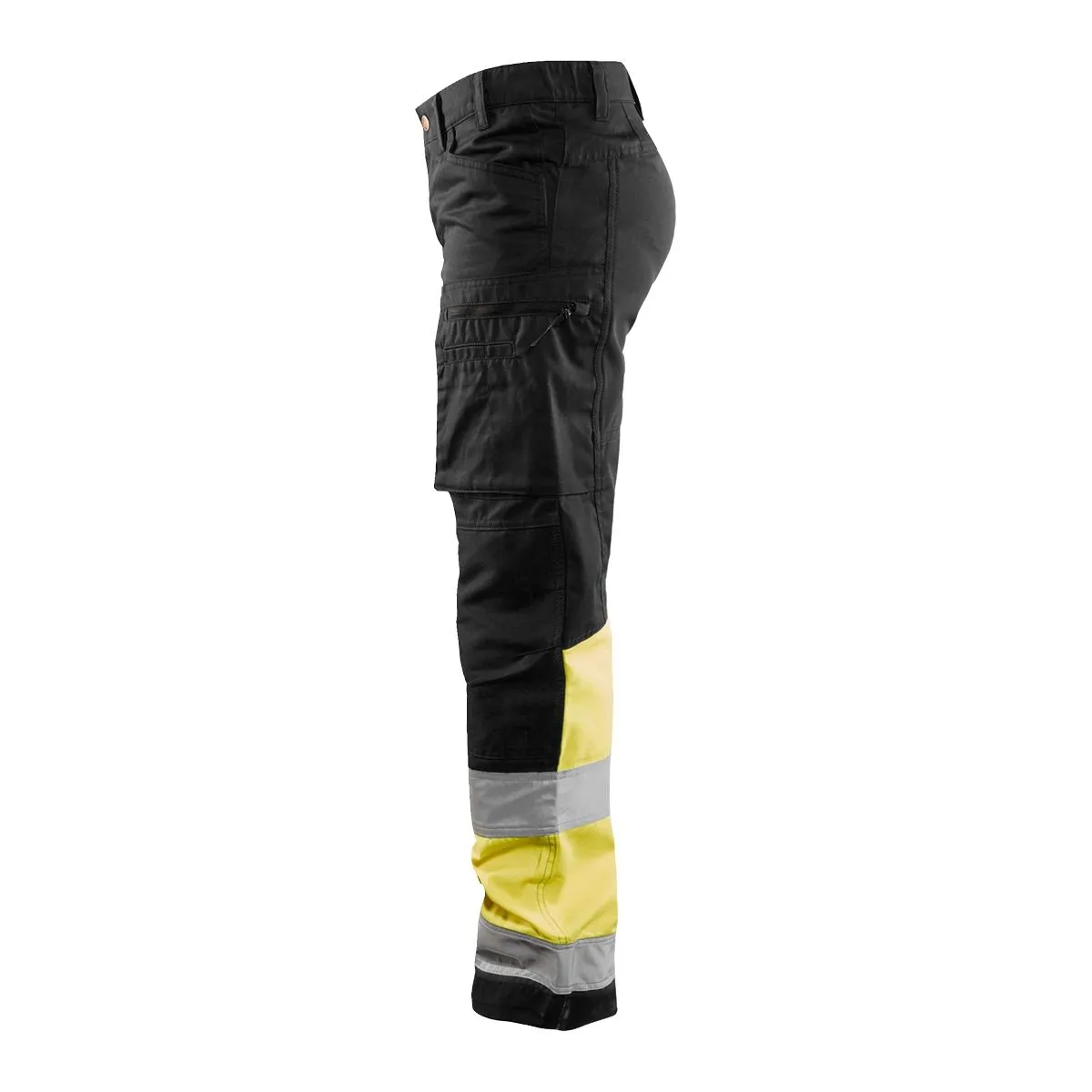 Ladies&#x20;High&#x20;Vis&#x20;Trousers&#x20;Stretch&#x20;7161&#x20;Marine&#x2F;High&#x20;Vis&#x20;Geel&#x20;-&#x20;Bl&#xE5;kl&#xE4;der