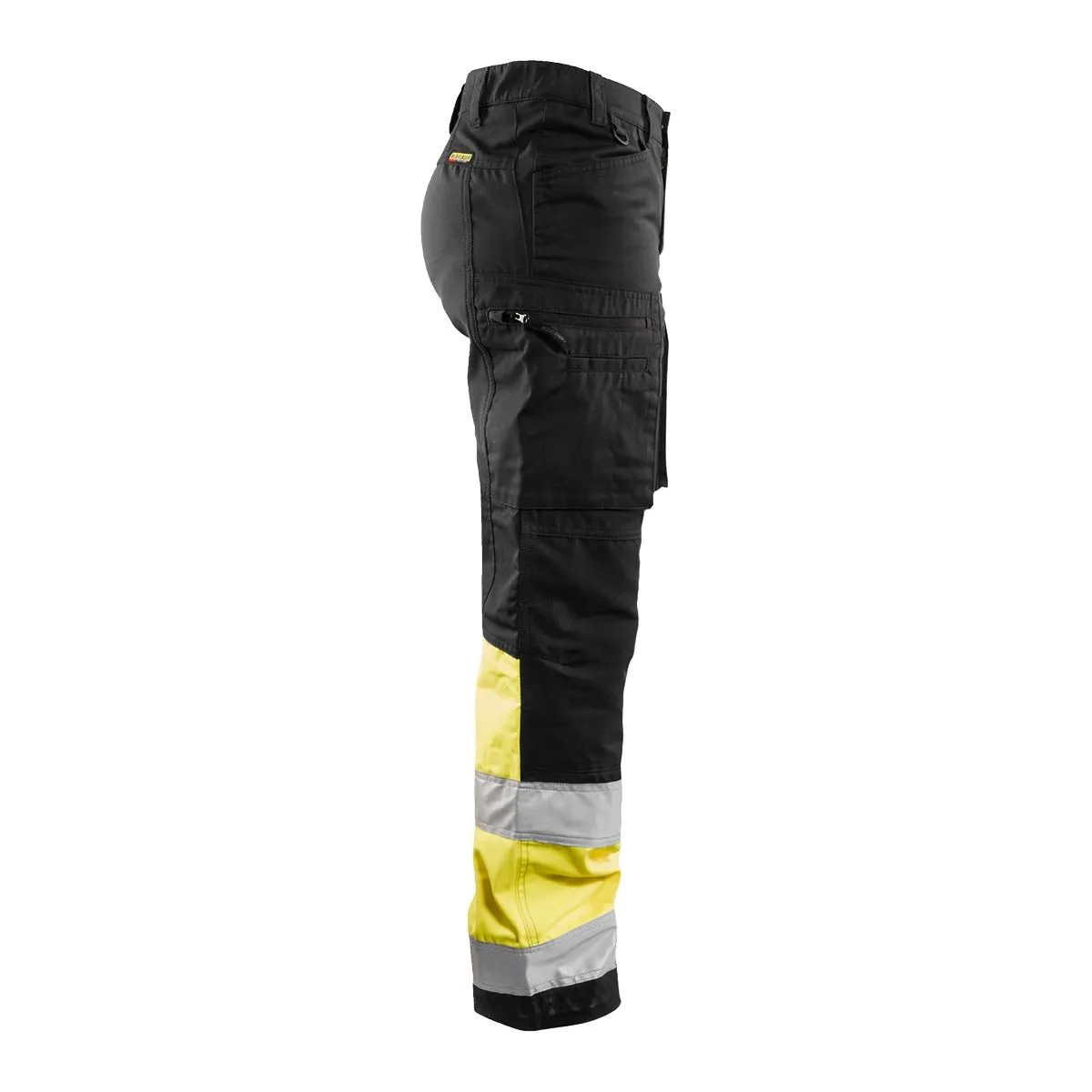 Ladies&#x20;High&#x20;Vis&#x20;Trousers&#x20;Stretch&#x20;7161&#x20;Marine&#x2F;High&#x20;Vis&#x20;Geel&#x20;-&#x20;Bl&#xE5;kl&#xE4;der