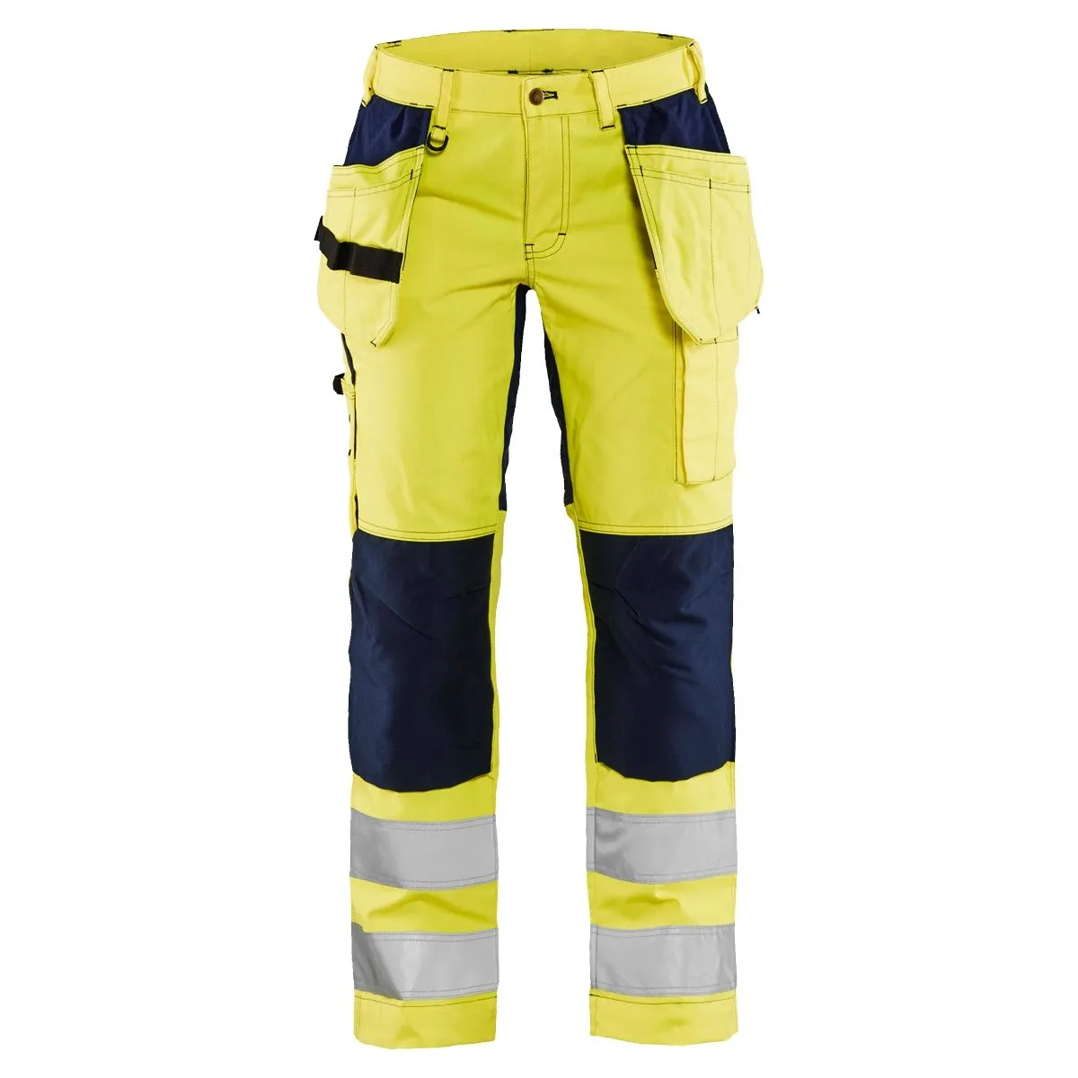Ladies&#x20;High&#x20;Vis&#x20;Trousers&#x20;With&#x20;Stretch&#x20;7163&#x20;High&#x20;Vis&#x20;Geel&#x2F;Zwart&#x20;-&#x20;Bl&#xE5;kl&#xE4;der