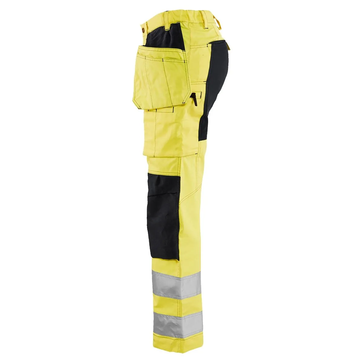 Ladies&#x20;High&#x20;Vis&#x20;Trousers&#x20;With&#x20;Stretch&#x20;7163&#x20;High&#x20;Vis&#x20;Geel&#x2F;Zwart&#x20;-&#x20;Bl&#xE5;kl&#xE4;der
